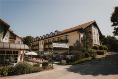 Exterior view of the beer garden