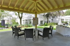 Outdoor Meeting under pavilion