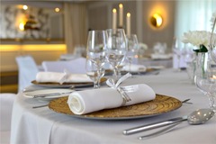 Festive table setting