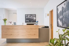 Reception desk