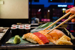 Sushi in der Sushi-Bar SushiSho im Maritim Hotel Düsseldorf