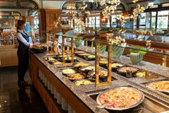 Abendbuffet im Hotel
