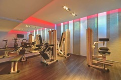 Health club  fitness center  gym