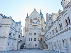 Neuschwanstein Castle Courtyard