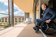 Penthouse Suite balcony wheelchair accessible
