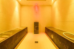 steam bath in hotel