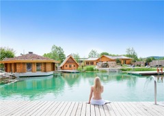 natural pond  sauna Obermain Therme