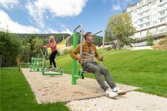 Best Western Ahorn Hotel Oberwiesenthal outdoor gym Couple