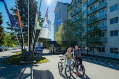 biking