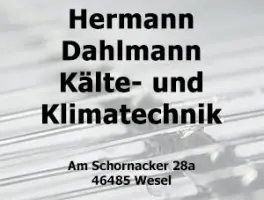 Hermann Dahlmann Kälte- und Klimatechnik in 46485 Wesel: