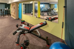 Health club  fitness center  gym
