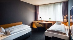 2 Single beds standard
