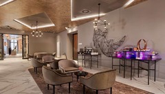 Conference lobby