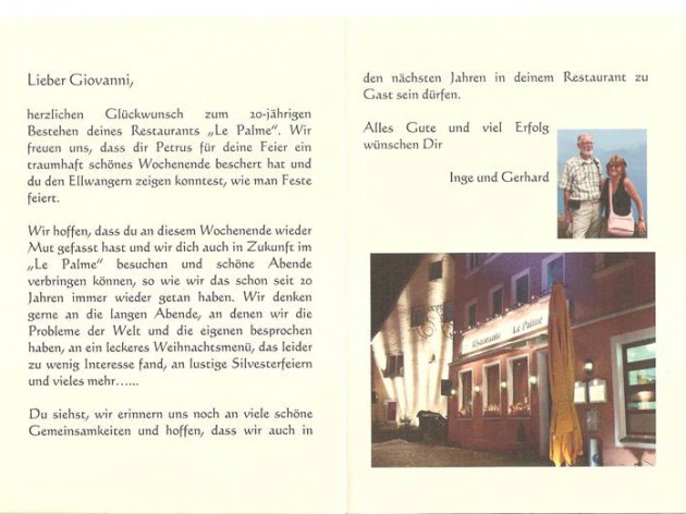 Ristorante "Le Palme" Ellwangen: Das sagen unsere Gäste
