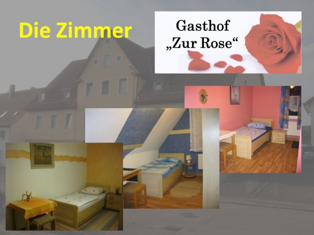 Gasthof "Zur Rose": Die Zimmer - Die Pension