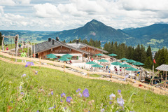 Perfekte Einkehrmöglichkeit am Ofterschwanger Horn.