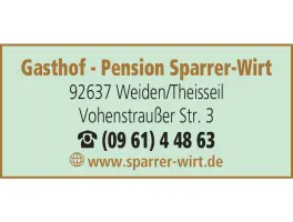 Robert Nickl Gasthof - Pension Sparrer-Wirt, 92637 Theisseil Letzau