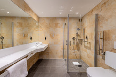 Premier Inn Germany accessible wet room