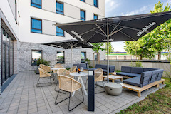 Premier Inn Heidelberg City Bahnstadt hotel terrace
