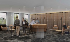 Rendering Foyer Veranstaltungen Mercure Parkhotel Mönchengladbach