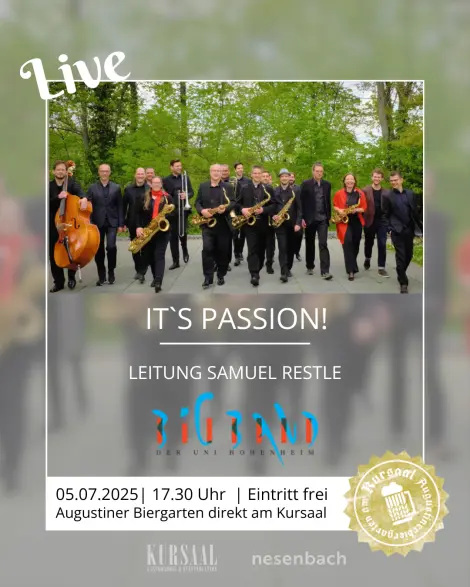 Bigband Uni Hohenheim | IT´S PASSION!