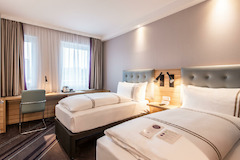 Premier Inn Hannover City University hotel twin room
