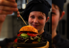 Frische Küche in der Wacholdeschänke Hildburghausen. Hausgemachte Burger, Selbstgemachte Klöße, regionale Produkte