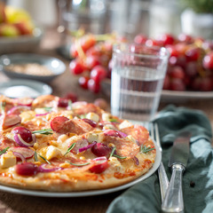 Pizza "Darius" aus der MUNDFEIN Aktion "Deluxe"