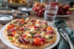 Pizza "Darius" aus der MUNDFEIN Aktion "Deluxe"