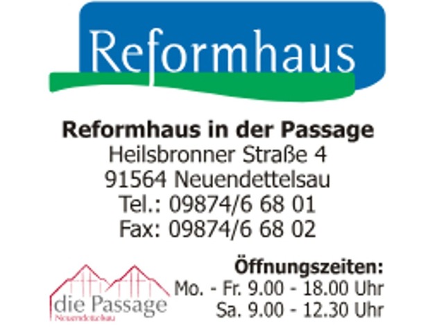Reformhaus in der Passage