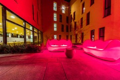 Courtyard lighting