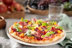 Pizza "Paul" aus der MUNDFEIN Aktion "Oh, Pastrami"