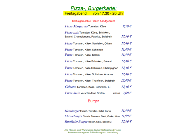 Metzgerei & Partyservice Reif