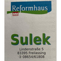 Reformhaus Sulek · 83395 Freilassing · Lindenstraße 5
