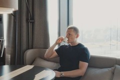 Enjoying a break
