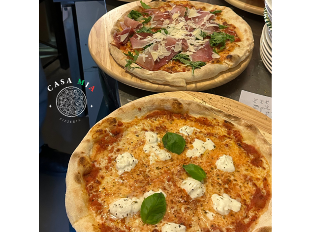 Pizzeria Casa Mia - Original italienische Sauertei: Pizzeria Casa Mia - Original italienische Sauerteig Pizza, Focaccia & mehr