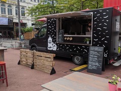 FrittenFreude Food-Truck aufgebaut