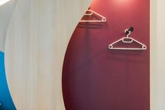 Detail shot closet
