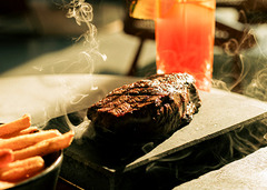 Mauritius Hot Stone Steak, bestimme selbst deine Garstufe, 300g Black Angus