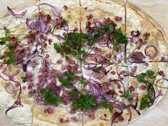Elsässer Flammkuchen