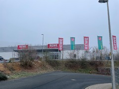 REWE Mömbris Zufahrt