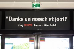 REWE Olpener Str Köln Brück Danke und maach et joot