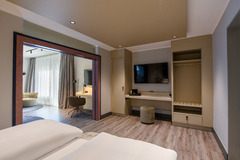 Suite Schlafzimmer Mercure Hotel Dortmund Centrum