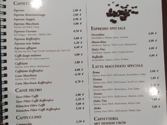 Speisekarte