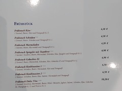 Speisekarte
