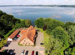 Lage des Hotels am Tollensesee
