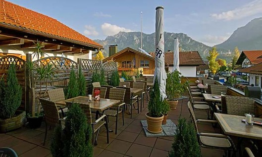 Hotel & Restaurant Hanselewirt: Dachbiergarten