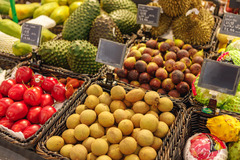 Obst und Gemüse
Unser erstes Aushängeschild des Marktes ist das Obst und Gemüse. Jeden Tag frisch für Sie und natürlich auch mit einer Auswahl an saisonalen Produkten wie Erdbeeren oder Spargel. Besonders stolz sind wir auf unsere nachhaltige Vielfalt an 