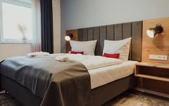 Schlafzimmer Ferienwohnung in Hooksiel