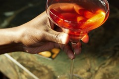 Drink von der Bar